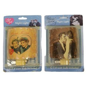 Elvis Presley I Love Lucy Night Lights C7 Bulb Sealed Old Stock
